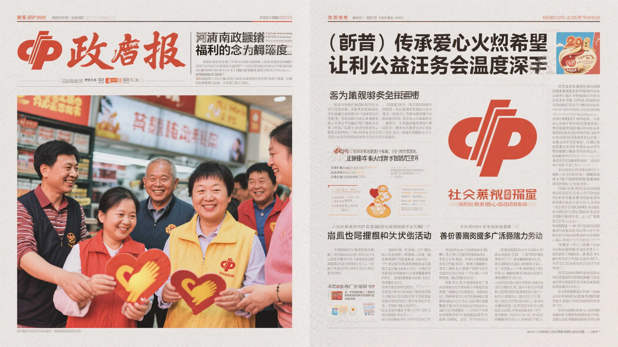 《人民政协报》:福泽公益 温暖人间 《人民政协报》:福泽公益 温暖人间