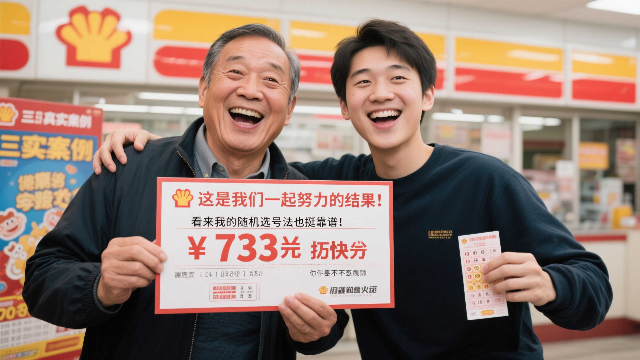 父子联手摘得双色球733万大奖 分享购彩心得 父子联手摘得双色球733万大奖 分享购彩心得