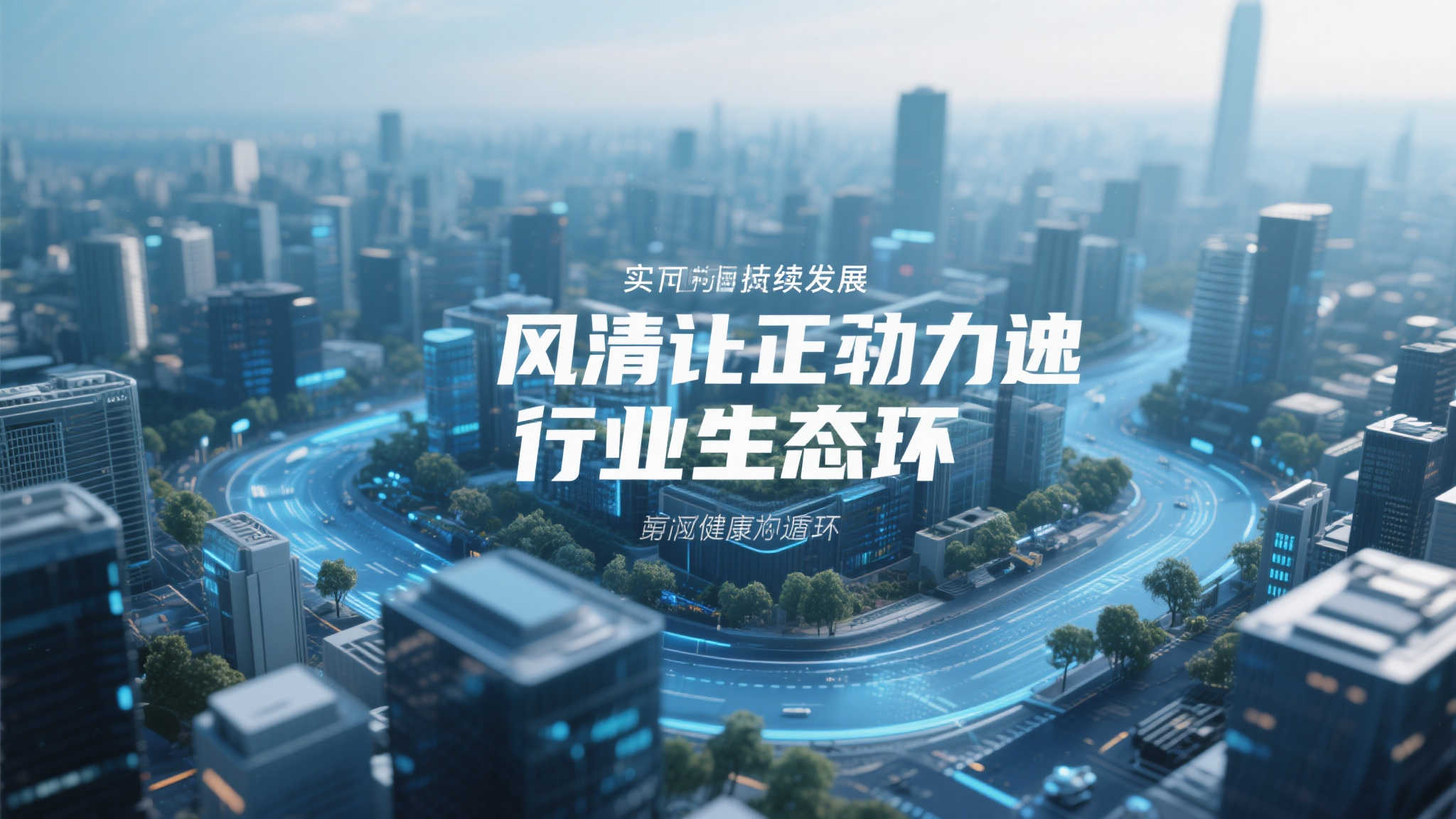 致力打造清明正气活力行业生态