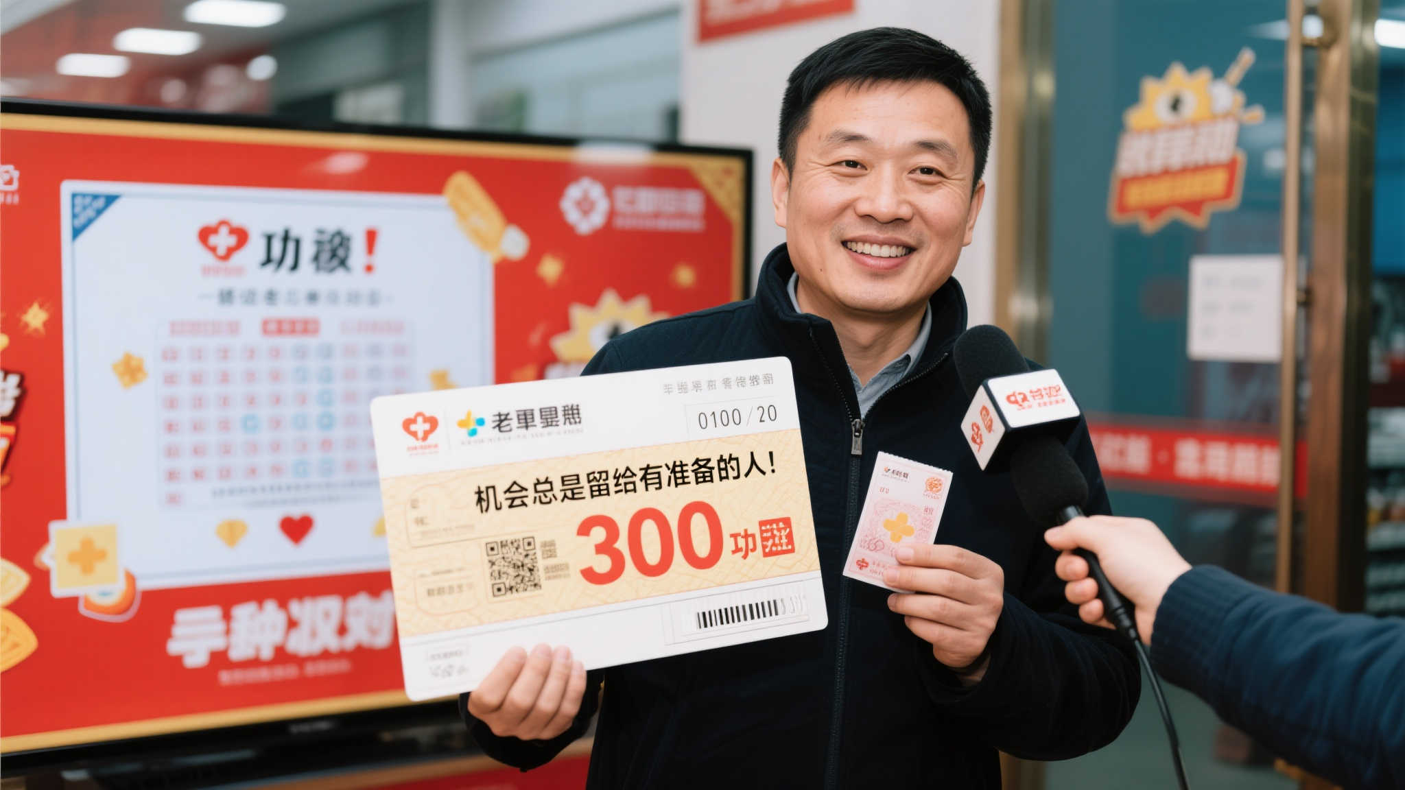 男子仅花12元喜中大乐透1761万，兑奖后仍坚守岗位-图